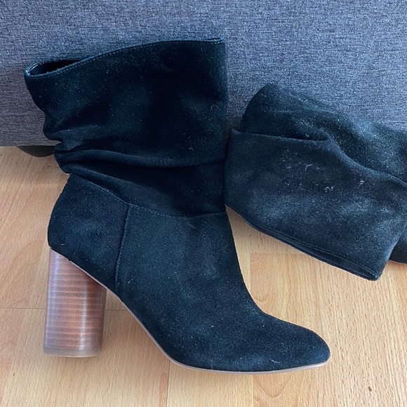 Slouchy black boots - Picture 6 of 7